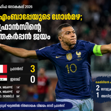 ChatGPT Image Jun 23, 2026, 11_01_57 AM ഫ്രാൻസിന്റെ ശക്തമായ പ്രകടനം; ഇറാഖിനെതിരെ തകർപ്പൻ ജയവുമായി ലോകകപ്പിൽ മുന്നേറ്റം